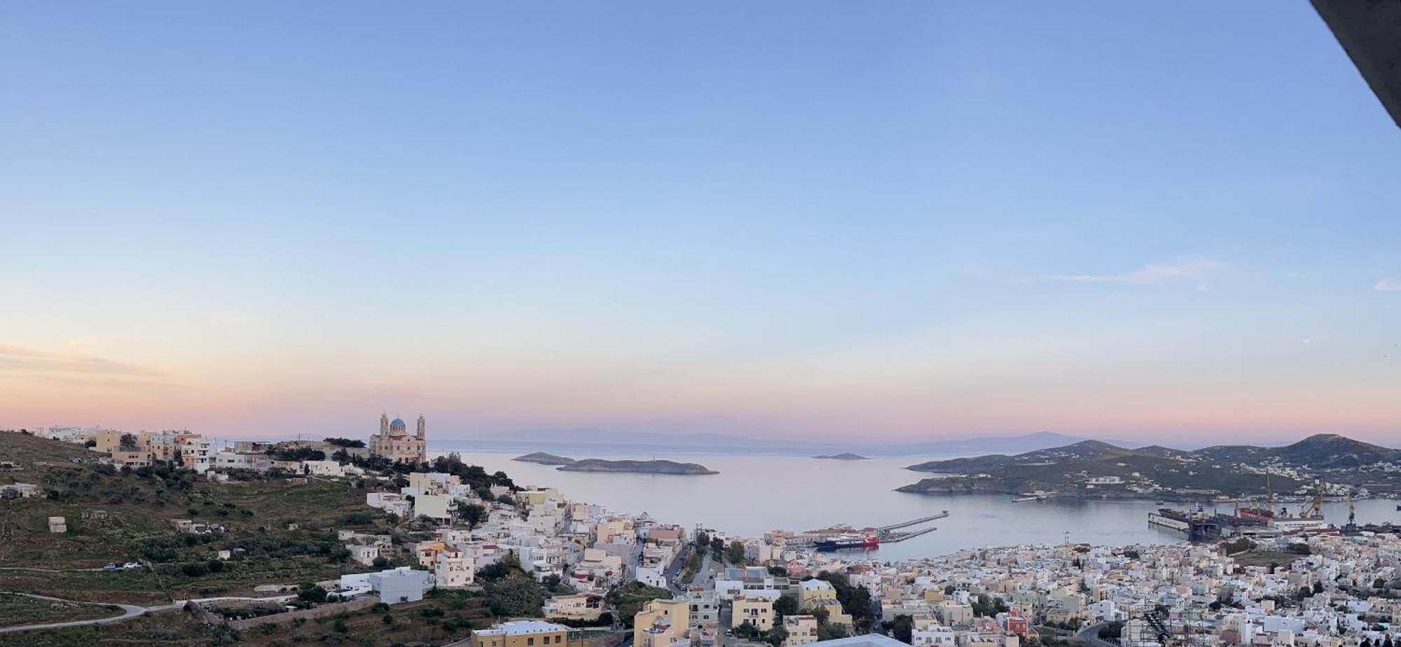 Вилла Akadia Syros Эрмуполис Экстерьер фото